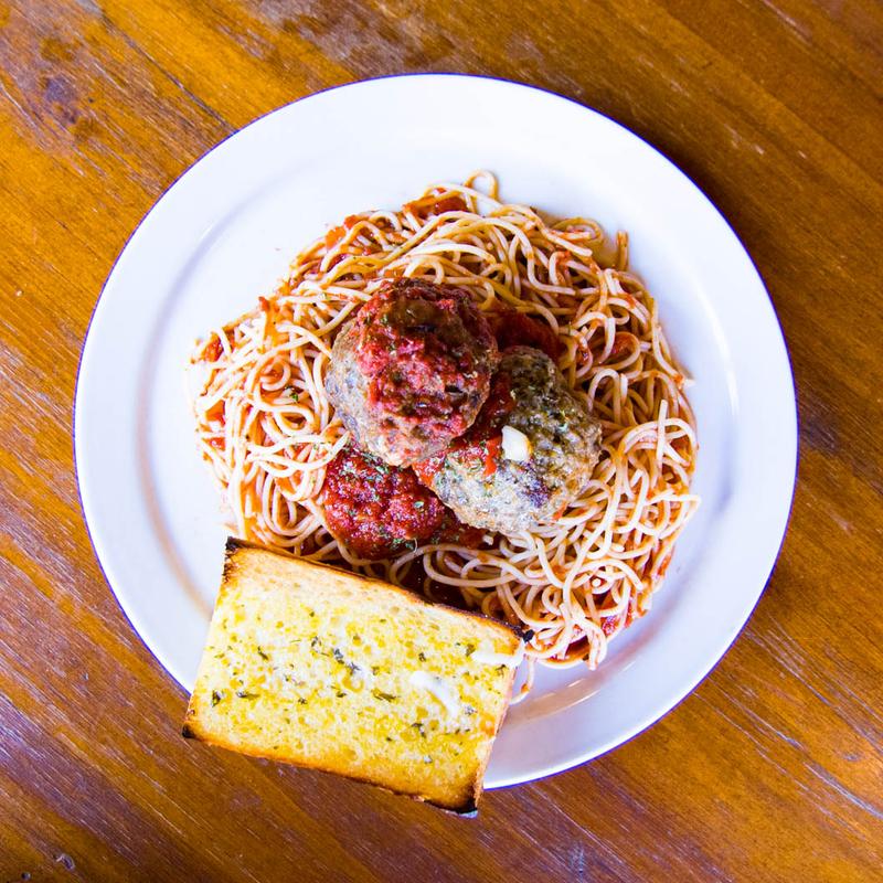 Spaghetti Meatballs Italian Sausage